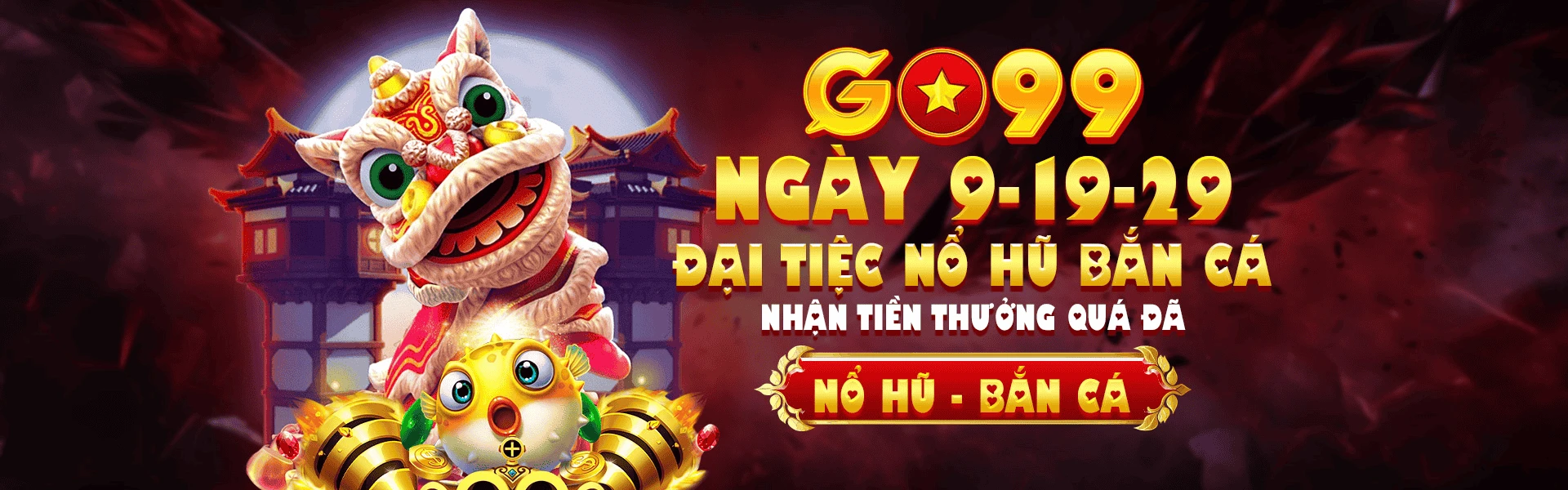 Banner GO99 với phong cách giải trí hiện đại